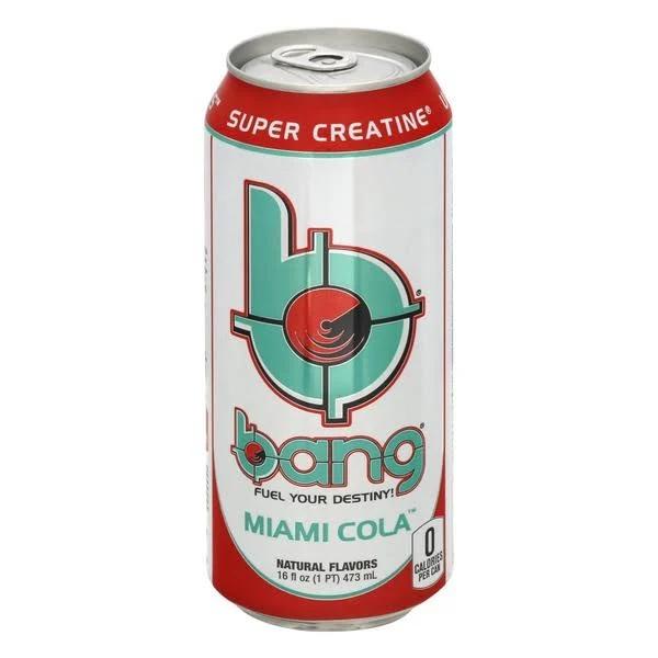 Bang Energy Drink Miami Cola