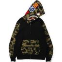 BAPE Color Camo Shark Full Zip Hoodie (SS23) Purple