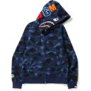 BAPE Color Camo Shark Full Zip Hoodie (SS23) Purple