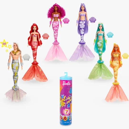 Barbie Colour Reveal Mermaid Doll