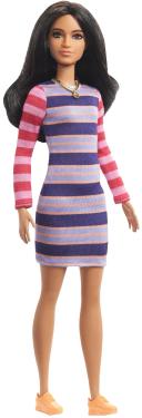 Barbie: Fashionistas Doll - Striped Dress