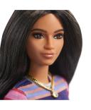 Barbie: Fashionistas Doll - Striped Dress