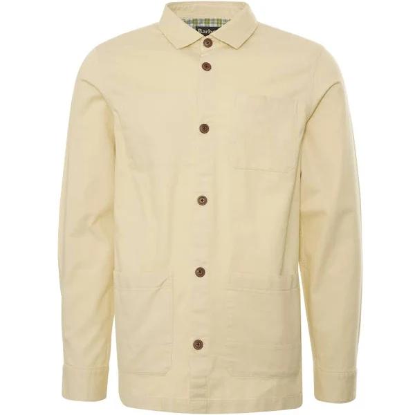 Barbour Burnside Overshirt Light Stone Grey L