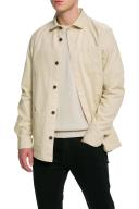 Barbour Burnside Overshirt Light Stone Grey M