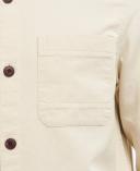 Barbour Burnside Overshirt Light Stone Grey M