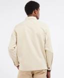 Barbour Burnside Overshirt Light Stone Grey M