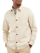 Barbour Burnside Overshirt Light Stone Grey S