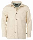 Barbour Burnside Overshirt Light Stone Grey XL