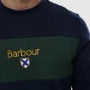 Barbour Heritage Men's Honour Panel Sweatshirt - Navy - XL