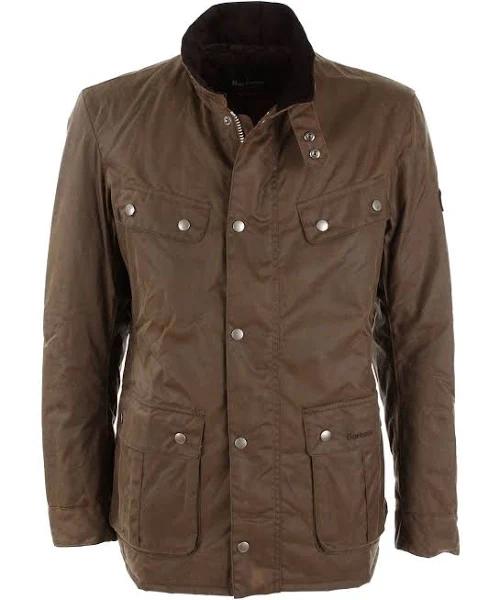 Barbour International Duke Wax Jacket - Bark