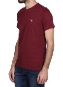 Barbour Sports T Shirt Red