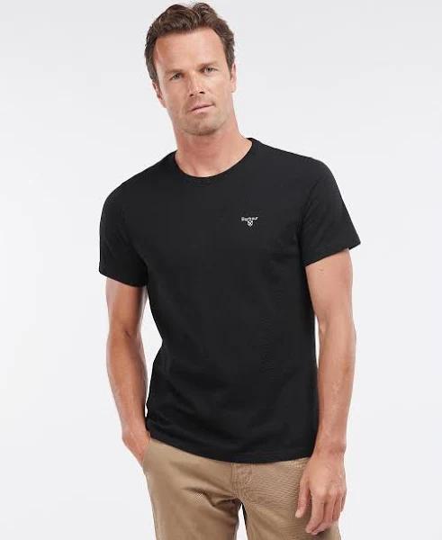 Barbour Sports Tee - Black - M - Men