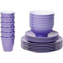 Barel Designs 24-piece Melamine Set in Lime