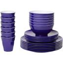 Barel Designs 24-piece Melamine Set in Red