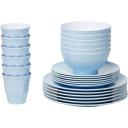 Barel Designs 24-piece Melamine Set in Red