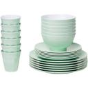 Barel Designs Classic Melamine Set (Apricot) - 24 Pieces