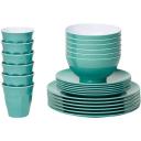 Barel Designs Classic Melamine Set (Apricot) - 24 Pieces