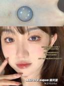 BARRIEYES 1 Day Contact Lens 6pcs #Aurora Aqua -4.50