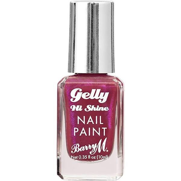 Barry M Gelly Hi Shine Nail Paint - Carnation 10ml