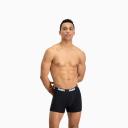 Basic Men's Boxers 2 Pack in White/Black, Size Medium by Puma
