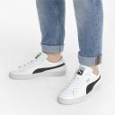 Basket Classic XXI Men's Sneakers in White/Black, Size 9.5 by Puma