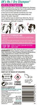 Batiste Dry Shampoo, Flora & Flirty Blush - 6.73 fl oz