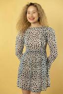 Batsheva Ruffled Flocked Tulle Mini Dress - Women - White Dresses - S