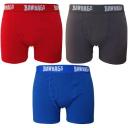 Bawbags Colour Block 3-Pack Boxer SHORTS-XS