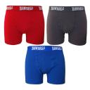 Bawbags Colour Block 3-Pack Boxer SHORTS-XS