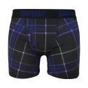 Bawbags, Dark Tartan Cotton Boxer Shorts, XL