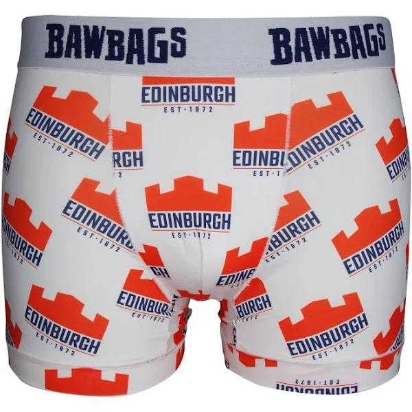Bawbags Edinburgh Rugby Women's Cool de Sacs Briefs White