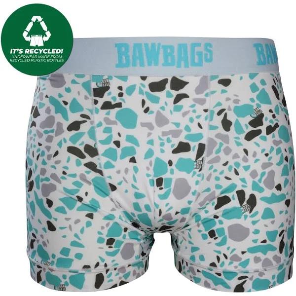 Bawbags Kids Scotland Rugby Badge Boxer - Navy / 8yr