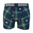 Bawbags Kids Scotland Rugby Tartan Boxer - Tartan / 6yr