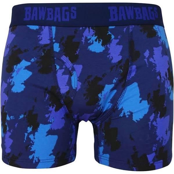 Bawbags Scotland Camo Boxer Shorts-S