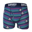 Bawbags Scotland Rugby Lines Cotton Boxer Shorts