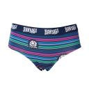 Bawbags Women's Scotland Rugby Lines Boxer Shorts, Size 6
