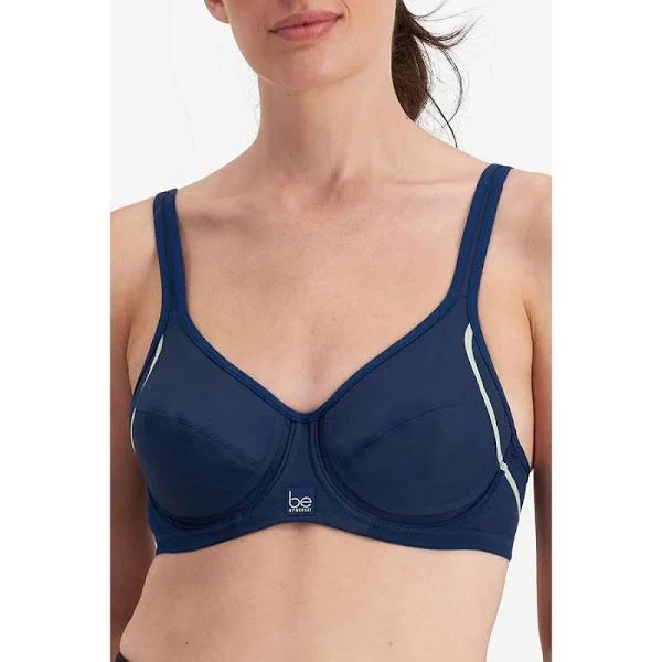 Be by Berlei Women's Active Non Contour Sports Bra - Blue - Size 12DD