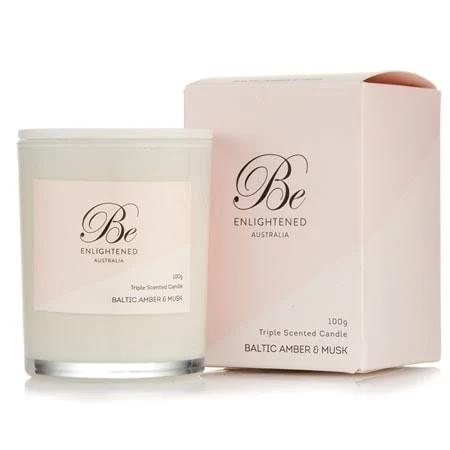 Be Enlightened Petite Candle in Lemongrass & Lime