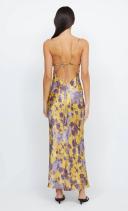 Bec + Bridge Indi Strappy Maxi Dress 8 Violet AU519382