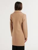 Becca Petite Single-Breasted Coatigan in Camel, Size 6
