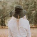 Bedhead Heritage Ladies Reversible Sun Hat M/56-60cm / Heather/Flax