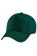 Beechfield Plain Unisex Junior Original 5 Panel Baseball Cap Bottle One Size