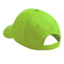 Beechfield Plain Unisex Junior Original 5 Panel Baseball Cap (Lime Green)