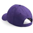 Beechfield Plain Unisex Junior Original 5 Panel Baseball Cap Purple One Size