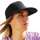 Beechfield Unisex 5 Panel Retro Rapper Cap Black One Size