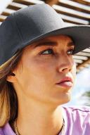 Beechfield Unisex 5 Panel Retro Rapper Cap Black One Size