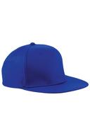 Beechfield Unisex 5 Panel Retro Rapper Cap Bright Royal One Size