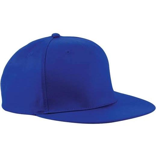 Beechfield Unisex 5 Panel Retro Rapper Cap Bright Royal One Size