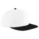 Beechfield Unisex Original Flat Peak Snapback Cap Navy/Classic Red One Size