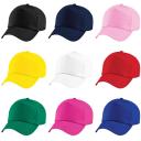 Beechfield Unisex Plain Original 5 Panel Baseball Cap Lime Green One Size